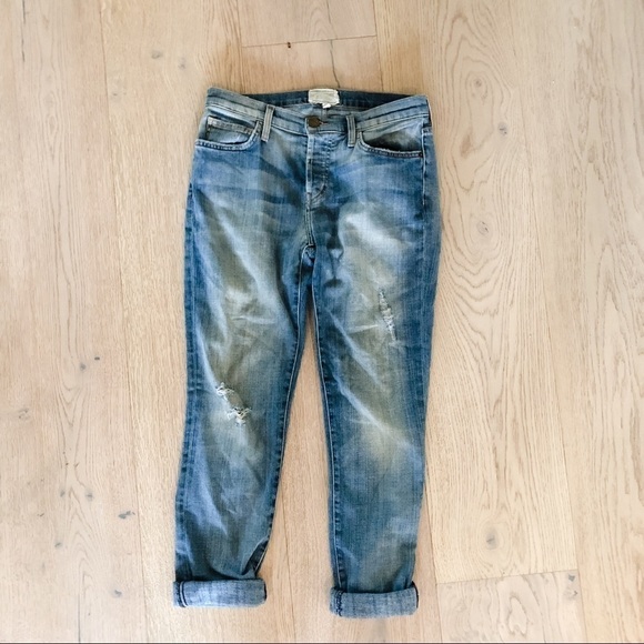 Current Elliott The Traveler Boyfriend Jeans - Picture 2 of 3
